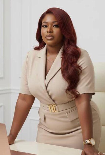 Professional with laptop